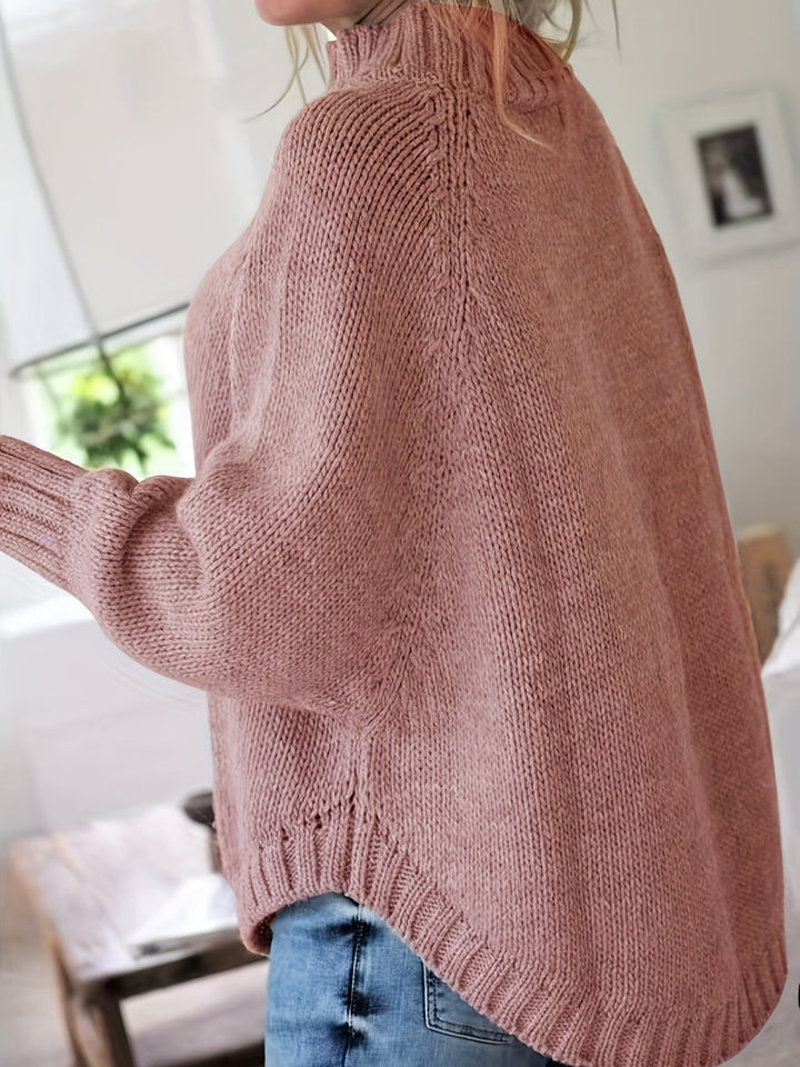 Lorette - Elegant Cable Knit Sweater