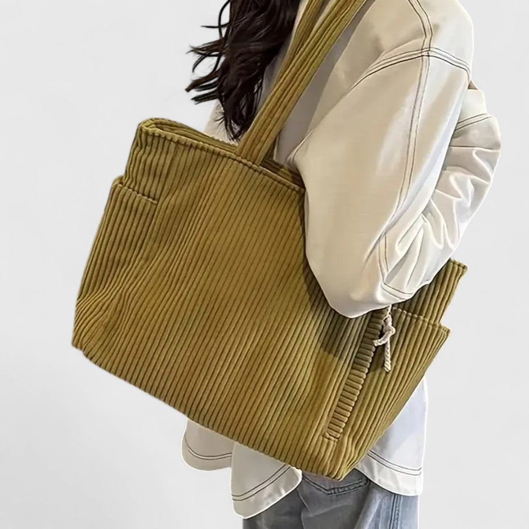 Tilda – Ribbed Tote Bag