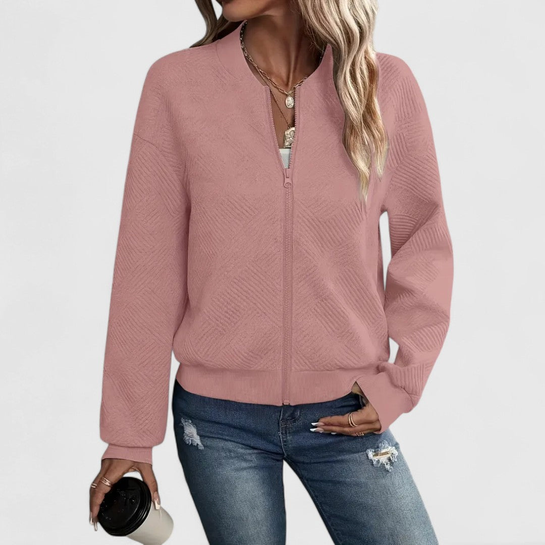 Sophia - Lightweight Casual Zip-Up Jacket