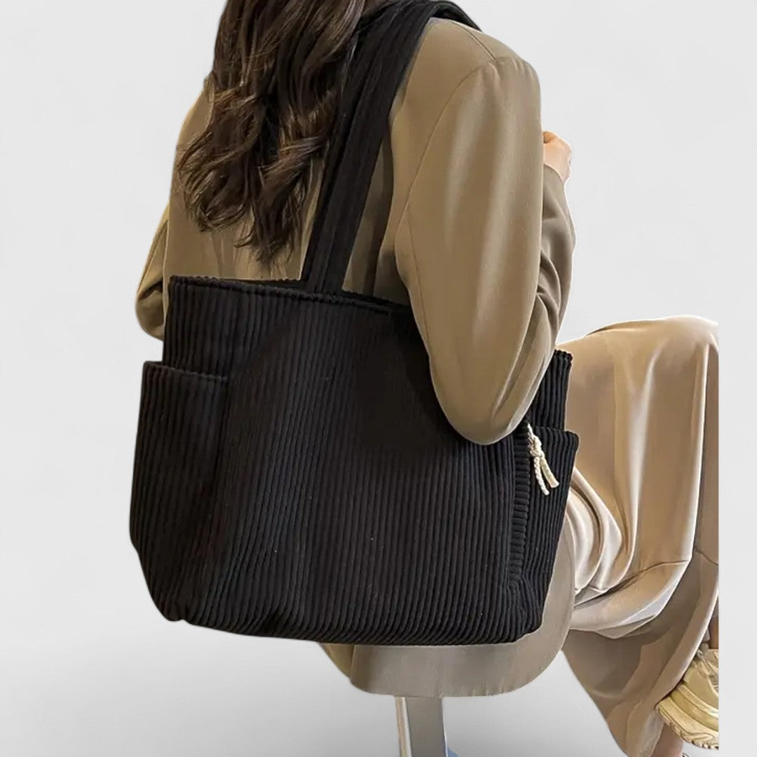 Tilda – Ribbed Tote Bag
