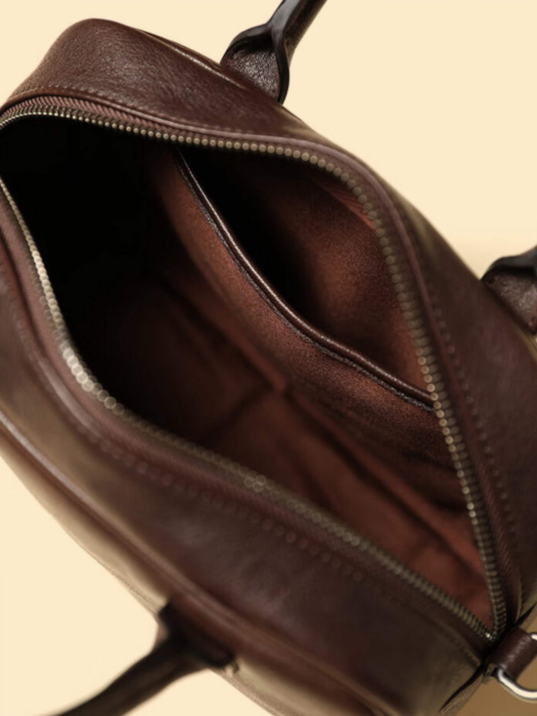 Eliza | Polished Zip Square Bag