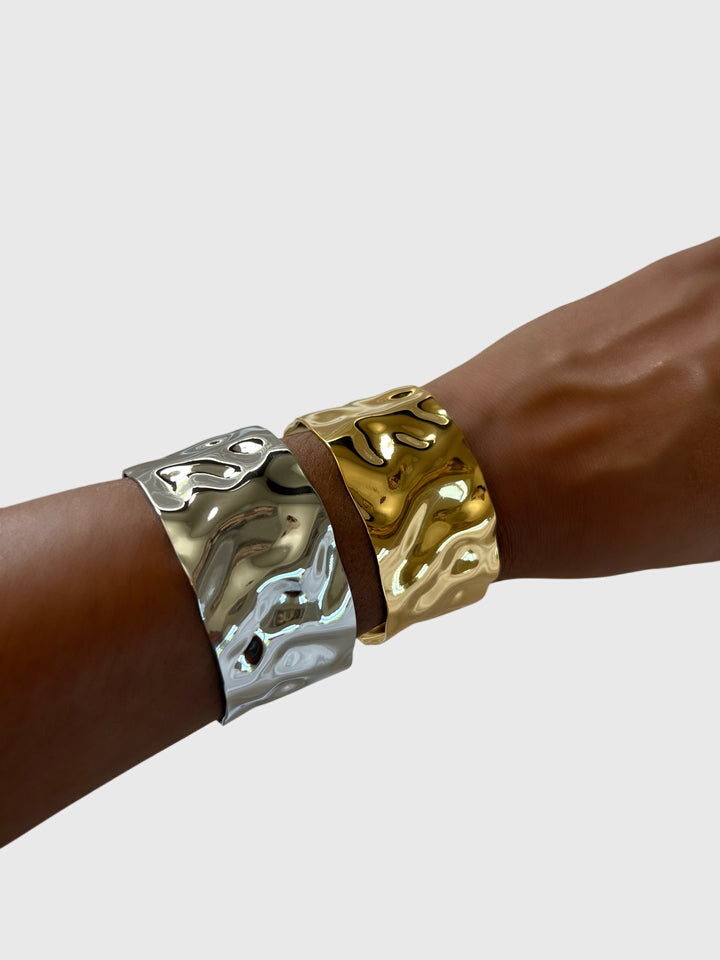Audrey | Hammered Bracelet